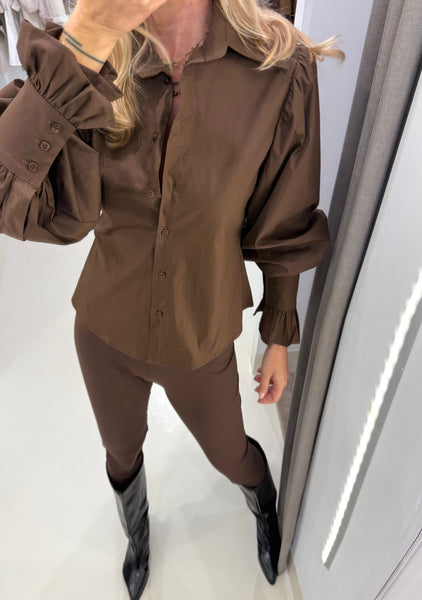 DOLLY LEGGINGS | BROWN