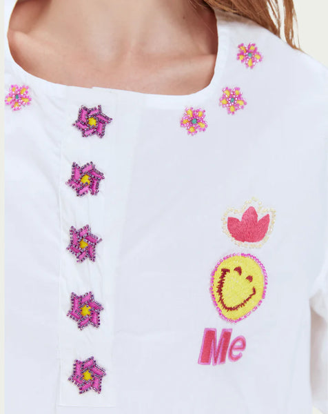 CALA BLOUSE | WHITE