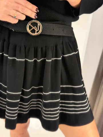 MONOGRAM BELT | BLACK