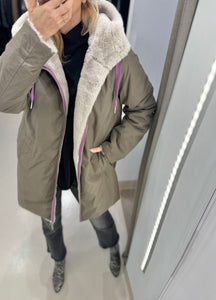 JAVIN REVERSIBLE COAT