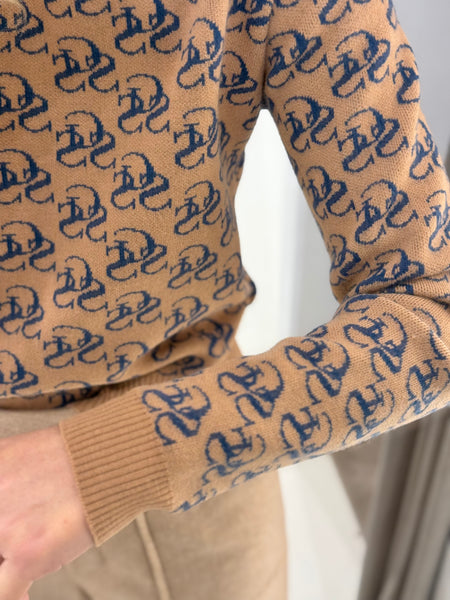 NANCY KNIT TOP | BEIGE