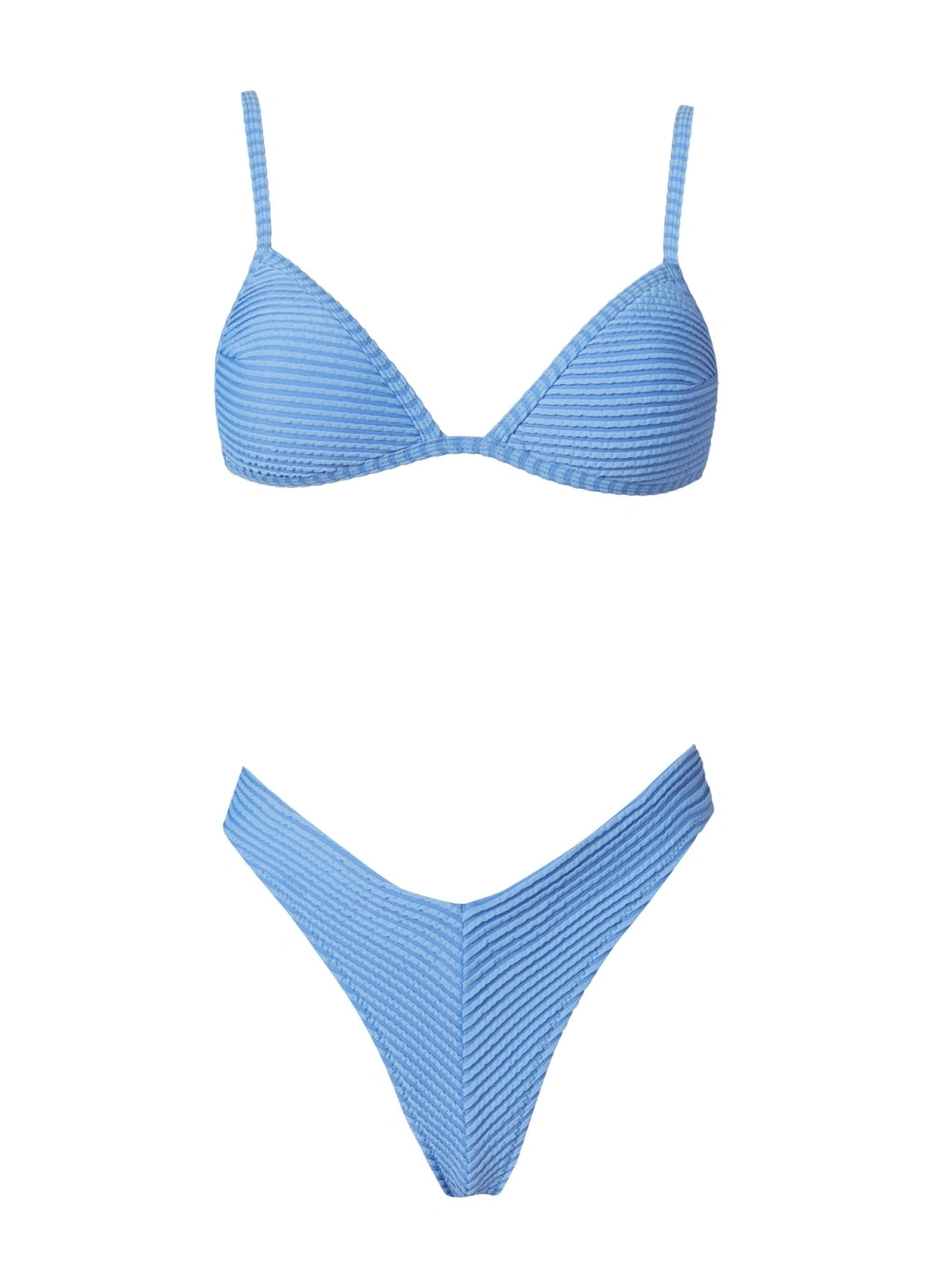 ACE BIKINI | SKY BLUE CURLY