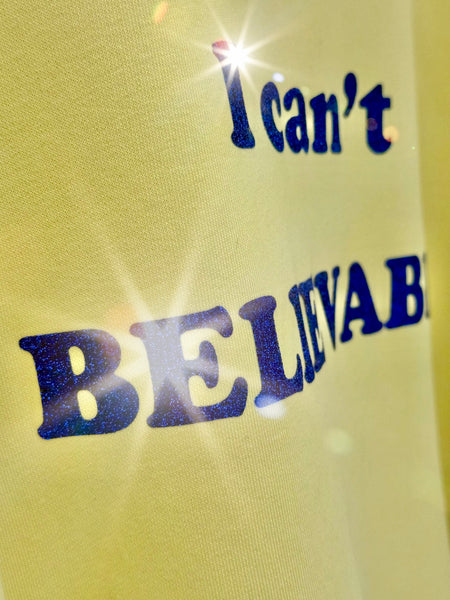 YELLOW HOODIE | I CAN'T