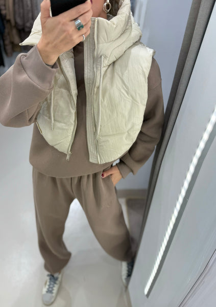 MABEL SWEATPANTS | HAZELNUT