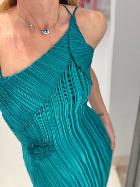 ERANTHE DRESS | PEACOCK