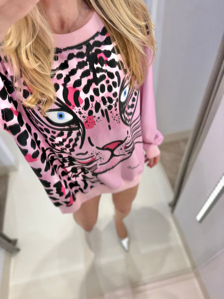 PINK TIGER SWEATER