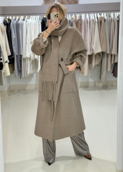 MILDRED COAT | TAUPE