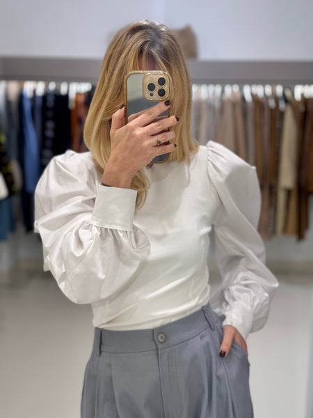 DUALISM LONGSLEEVE TOP | OFFWHITE