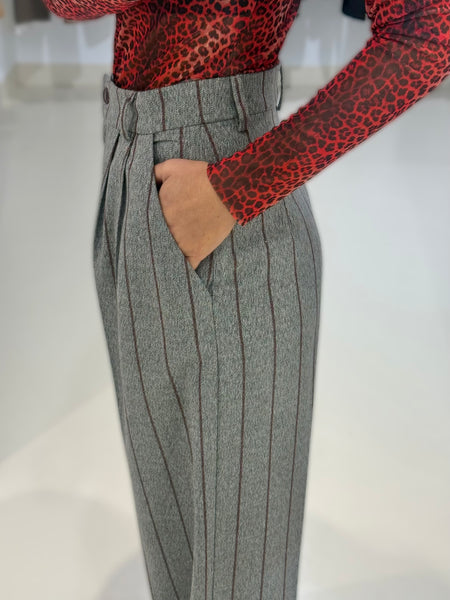 LESIA PANTS | MULTI GREY