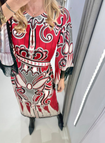 ALCHEMY LONG DRESS | FRINGES