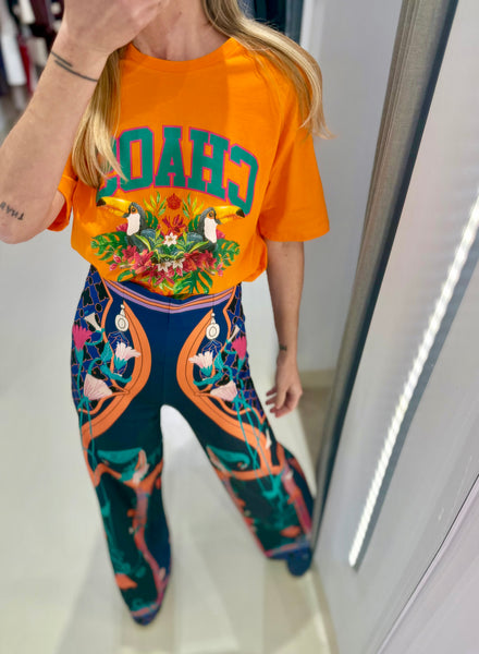 AVIAN T-SHIRT | ORANGE