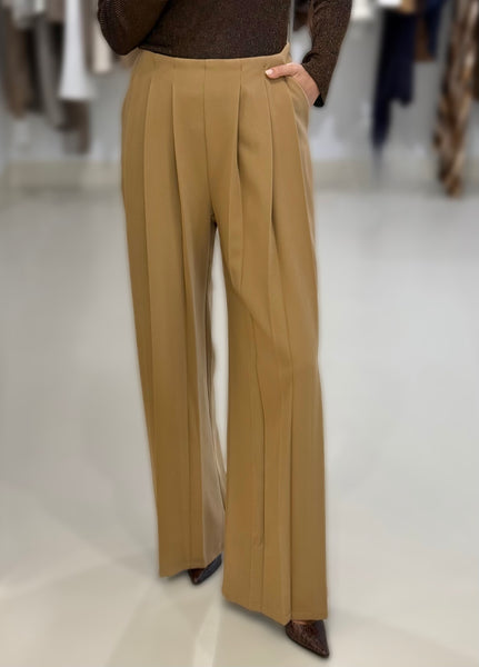 NAVINA TROUSERS | BROWN