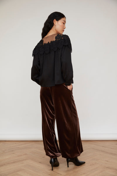 BRIONA BLOUSE | BLACK