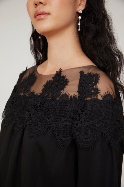 BRIONA BLOUSE | BLACK
