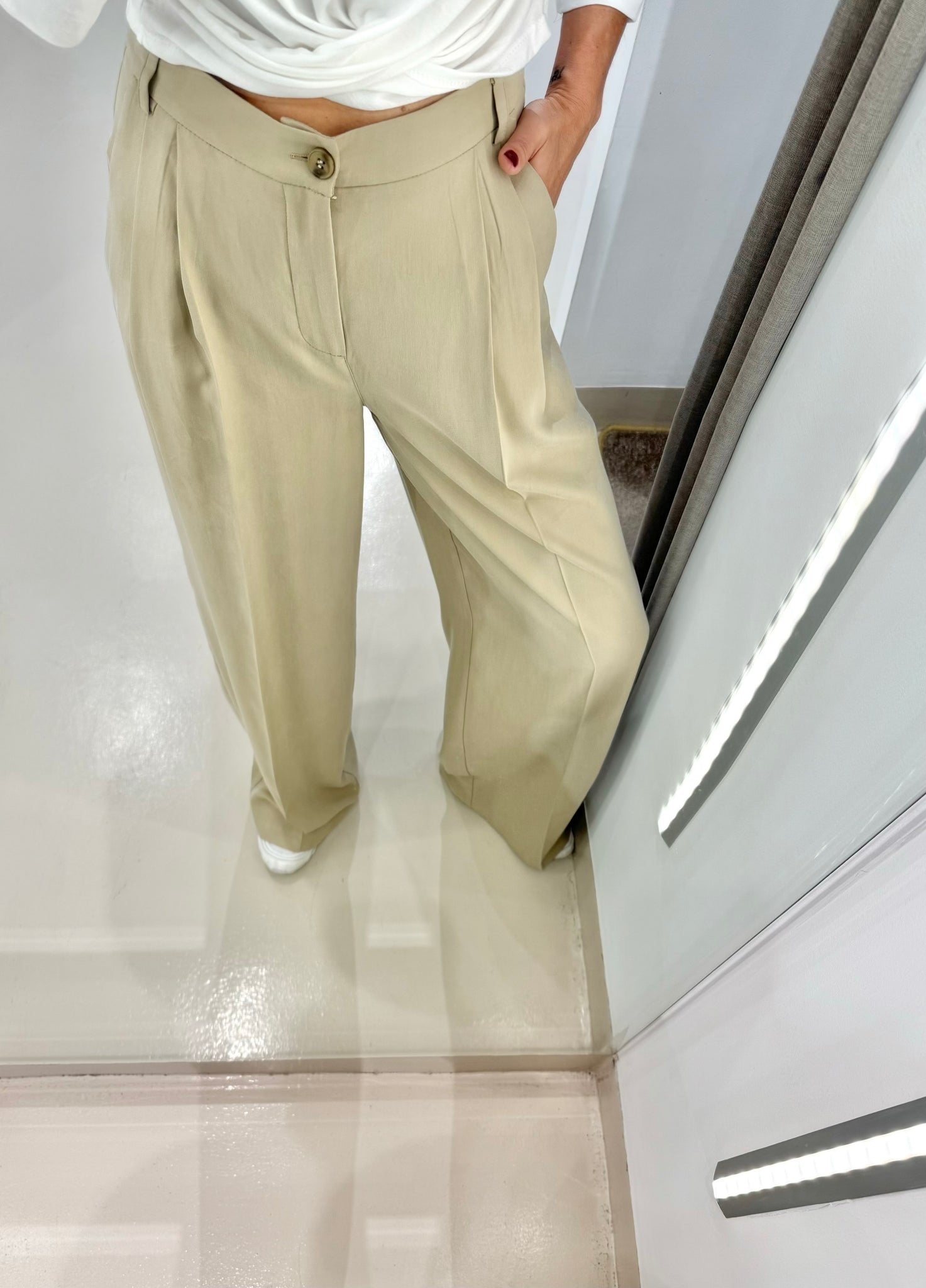 GOOSH PANTS | BEIGE