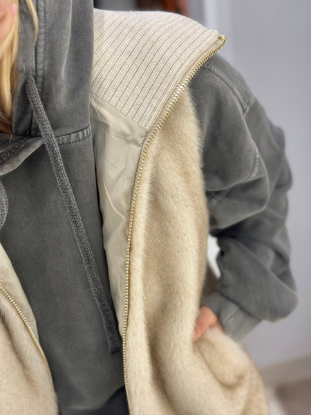 HUDA FUR VEST