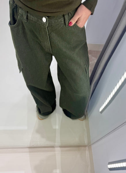 COURTNEY JEANS | KHAKI