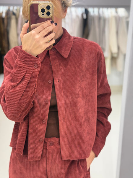 ROBYN SHIRT | WINE