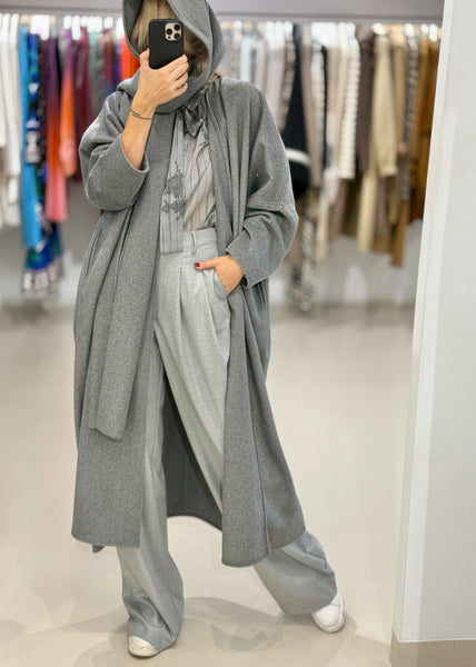 COCOONING COAT | GREY