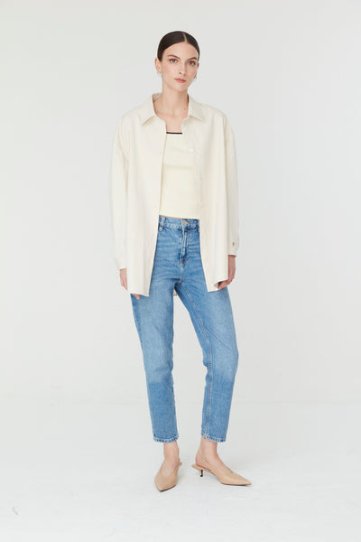 CLAUDIA SHIRT | CREAM