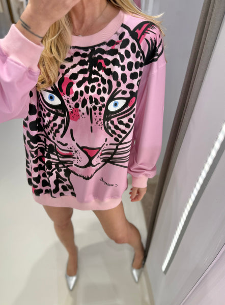 PINK TIGER SWEATER