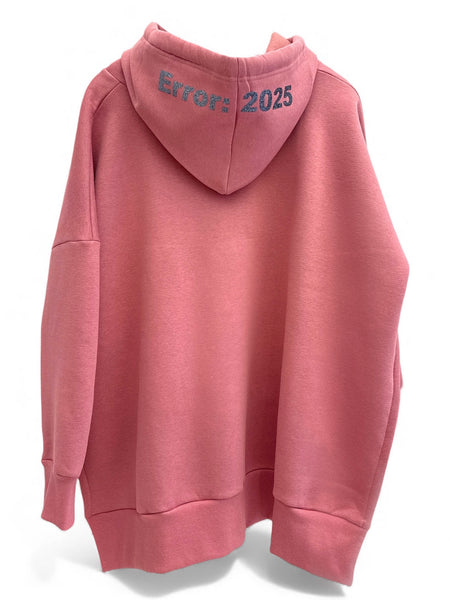 PINK ERROR HOODIE