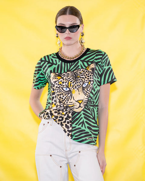 GREEN TIGER TEE