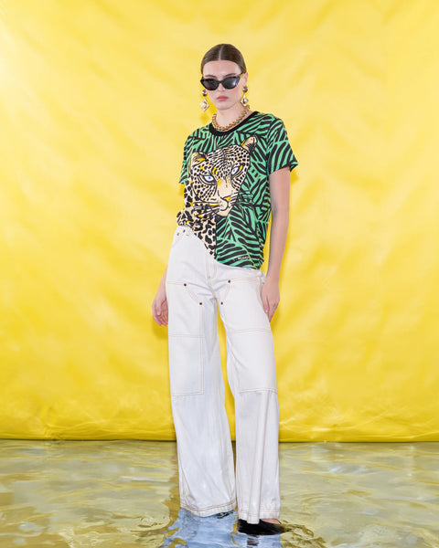 GREEN TIGER TEE