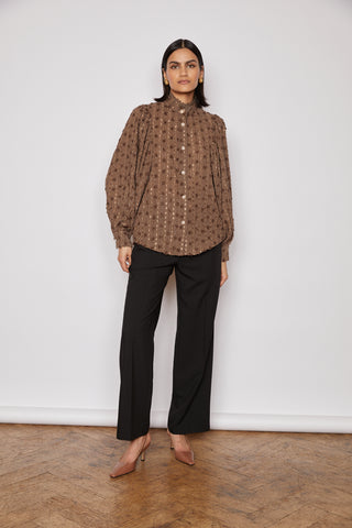 BLAIR SHIRT | BROWN