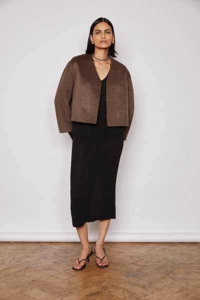 SIENNA COAT | BROWN