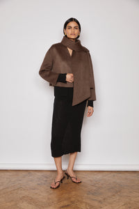 SIENNA COAT | BROWN