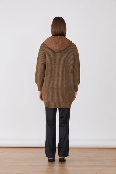 CHAVITOS CARDIGAN | BROWN