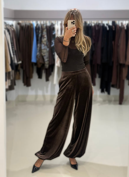 KEZIAH TROUSERS | BROWN