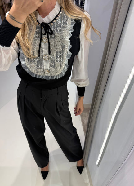ASCOLI TOP | BLACK