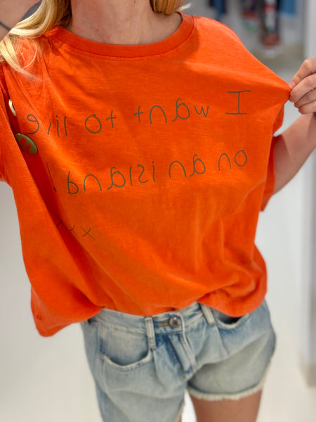 ILDA T-SHIRT | ORANGE