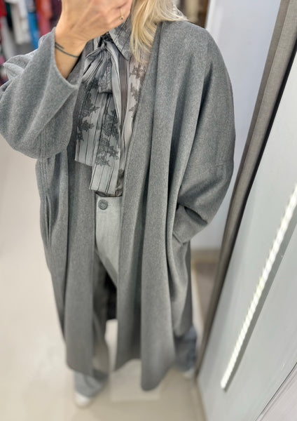 COCOONING COAT | GREY