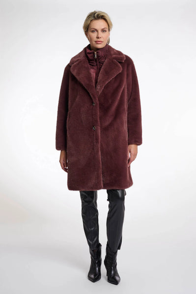 GEESJE COAT | CHOCOLATE BEAN