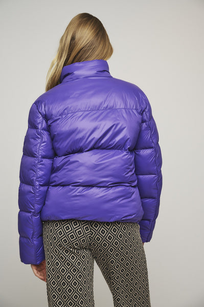 HARLOW PUFFER COAT | PURPLE