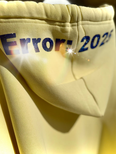YELLOW ERROR HOODIE