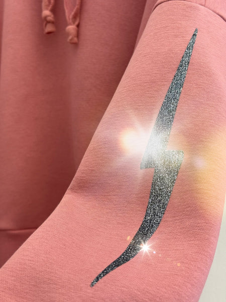 PINK THUNDER HOODIE