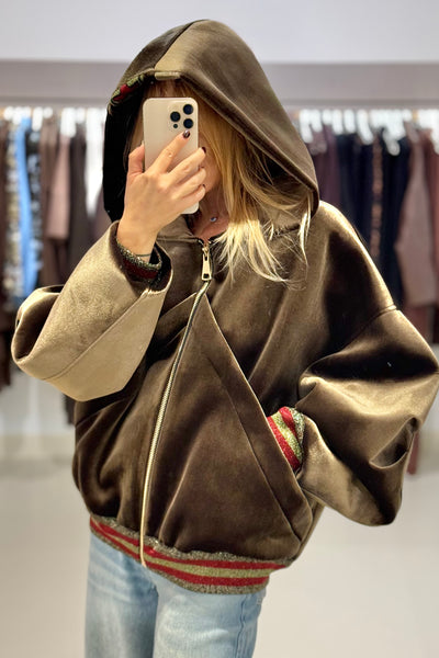 DUSTY VELVET BLAZER