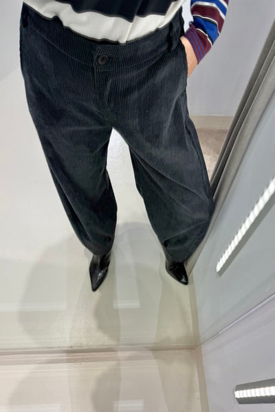 KORES CORDUROY PANTS | CARBON
