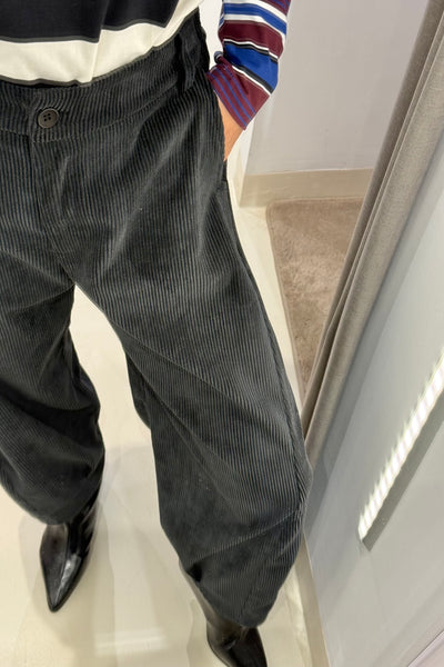 KORES CORDUROY PANTS | CARBON
