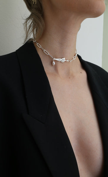 INOE VICTOR | CHOKER BRACELET | SILVER