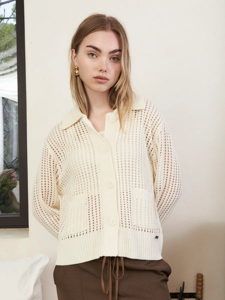 NINA CARDIGAN | CREAM