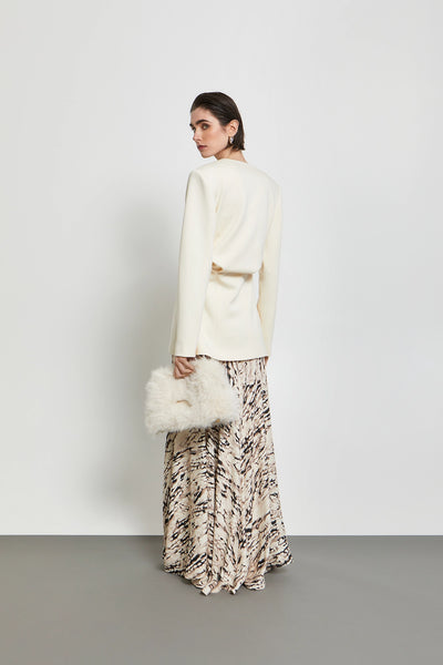 SARTORIAL TENDERNESS FITTED BLAZER | SOFT BUTTER