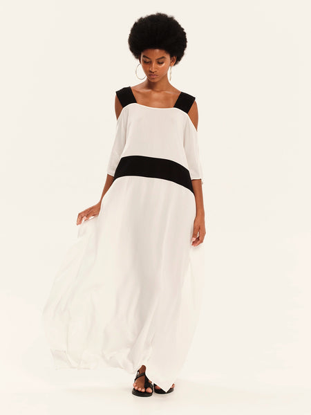 DIMENSIONAL MAXI TUNIC