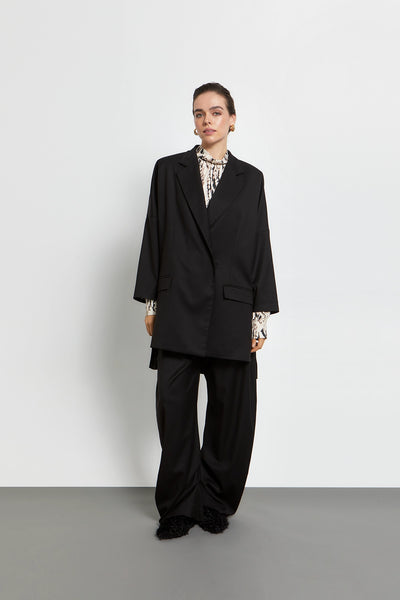 UNWRITTEN LETTERS TROUSERS | BLACK