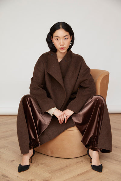 KEZIAH TROUSERS | BROWN