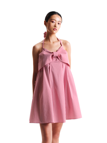 HYDRA TIMES MINI DRESS WITH BOW